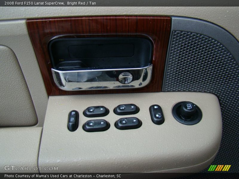 Bright Red / Tan 2008 Ford F150 Lariat SuperCrew