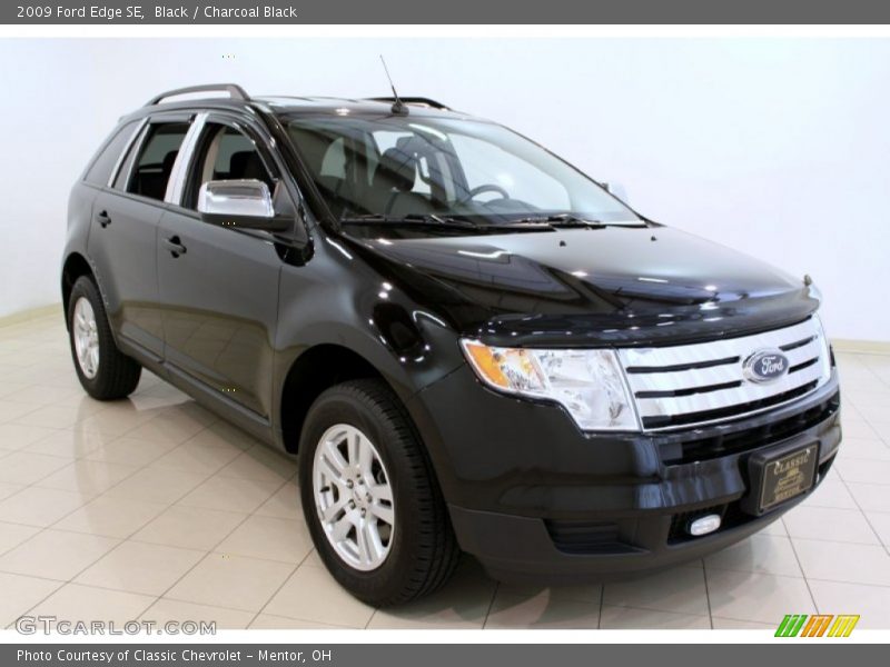 Black / Charcoal Black 2009 Ford Edge SE