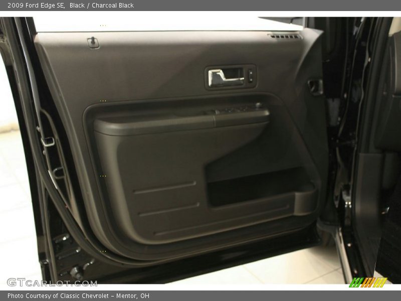 Black / Charcoal Black 2009 Ford Edge SE