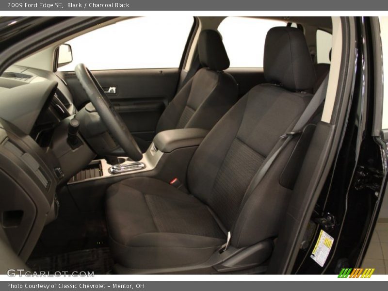 Black / Charcoal Black 2009 Ford Edge SE
