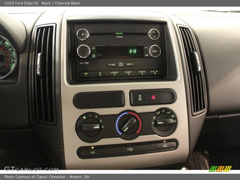 Controls of 2009 Edge SE