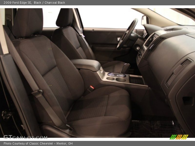 Black / Charcoal Black 2009 Ford Edge SE