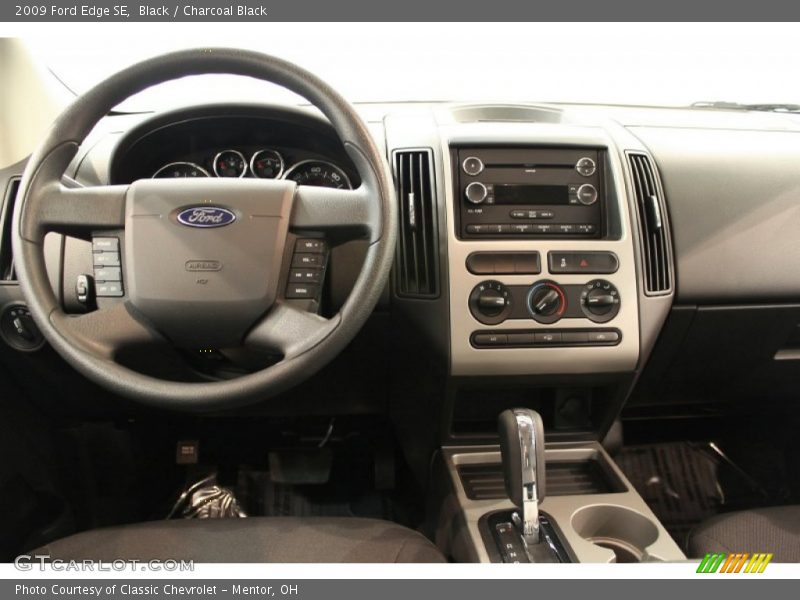 Black / Charcoal Black 2009 Ford Edge SE