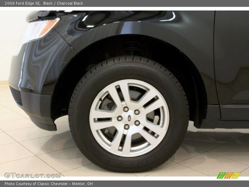 Black / Charcoal Black 2009 Ford Edge SE