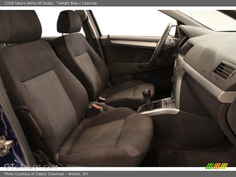  2008 Astra XR Sedan Charcoal Interior
