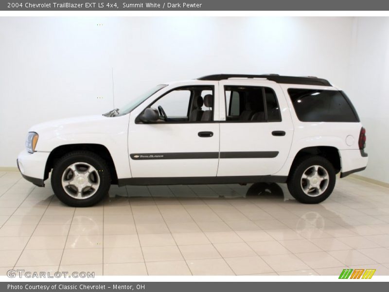 Summit White / Dark Pewter 2004 Chevrolet TrailBlazer EXT LS 4x4