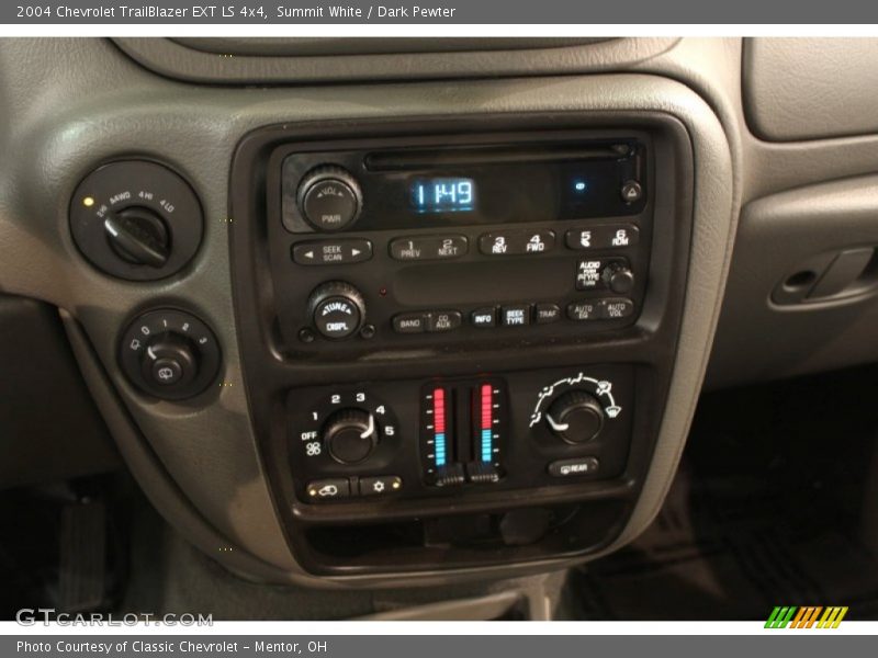 Summit White / Dark Pewter 2004 Chevrolet TrailBlazer EXT LS 4x4