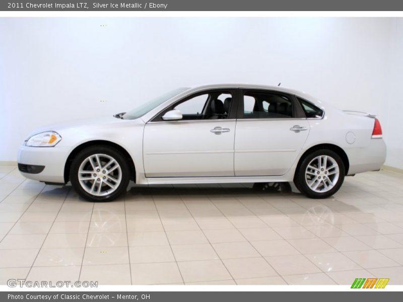 Silver Ice Metallic / Ebony 2011 Chevrolet Impala LTZ