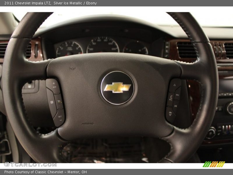 Silver Ice Metallic / Ebony 2011 Chevrolet Impala LTZ