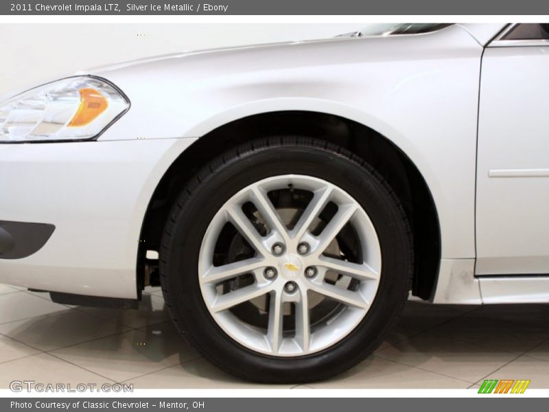 Silver Ice Metallic / Ebony 2011 Chevrolet Impala LTZ