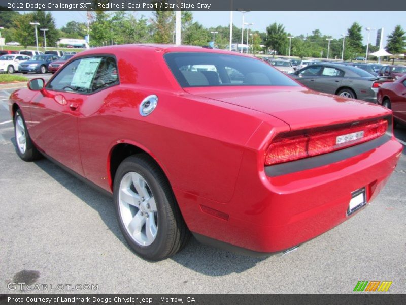 Redline 3 Coat Pearl / Dark Slate Gray 2012 Dodge Challenger SXT