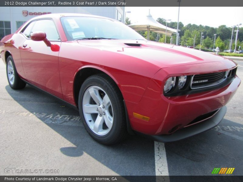 Redline 3 Coat Pearl / Dark Slate Gray 2012 Dodge Challenger SXT