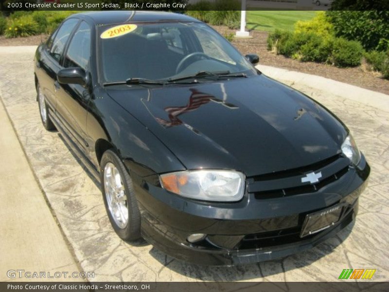 Front 3/4 View of 2003 Cavalier LS Sport Sedan