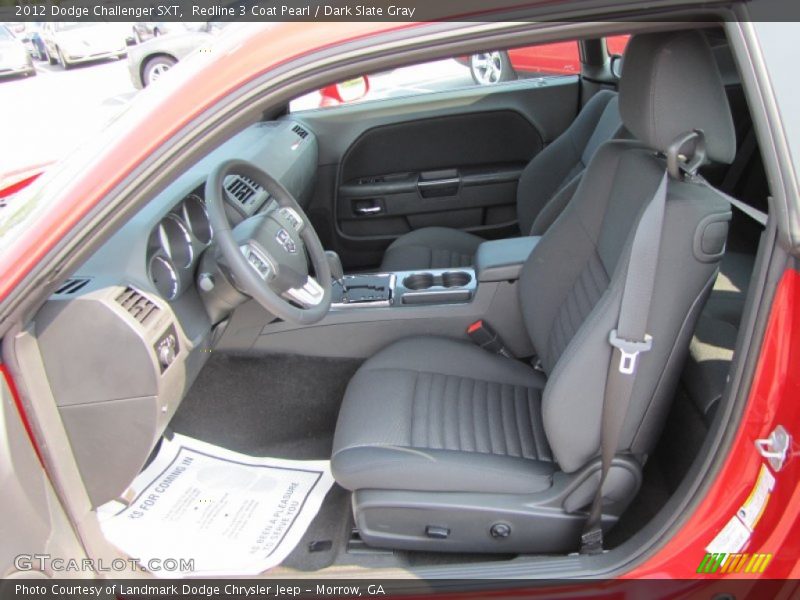 Redline 3 Coat Pearl / Dark Slate Gray 2012 Dodge Challenger SXT