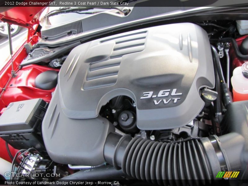 Redline 3 Coat Pearl / Dark Slate Gray 2012 Dodge Challenger SXT