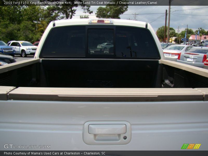 White Sand Tri Coat Metallic / Chaparral Leather/Camel 2009 Ford F150 King Ranch SuperCrew 4x4