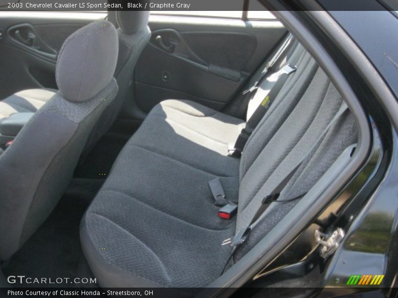Black / Graphite Gray 2003 Chevrolet Cavalier LS Sport Sedan
