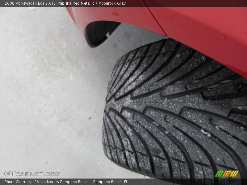 Paprika Red Metallic / Moonrock Gray 2008 Volkswagen Eos 2.0T