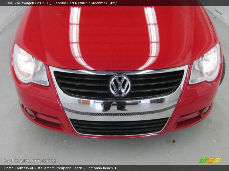 Paprika Red Metallic / Moonrock Gray 2008 Volkswagen Eos 2.0T