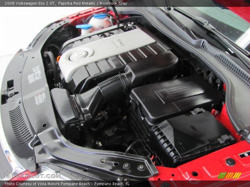 Paprika Red Metallic / Moonrock Gray 2008 Volkswagen Eos 2.0T