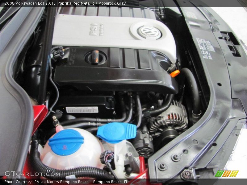 Paprika Red Metallic / Moonrock Gray 2008 Volkswagen Eos 2.0T