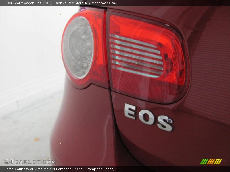 Paprika Red Metallic / Moonrock Gray 2008 Volkswagen Eos 2.0T