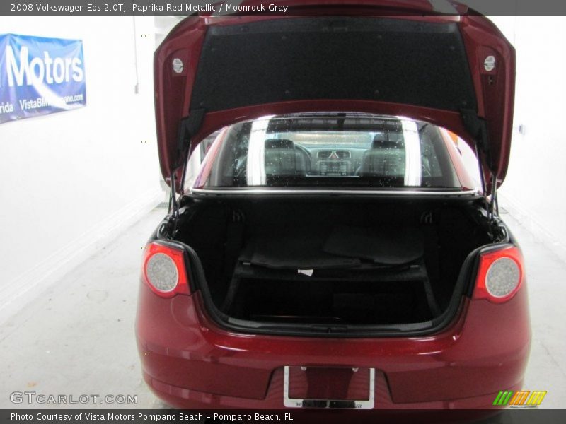 Paprika Red Metallic / Moonrock Gray 2008 Volkswagen Eos 2.0T