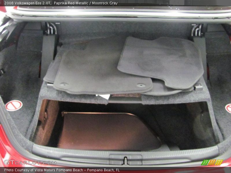 Paprika Red Metallic / Moonrock Gray 2008 Volkswagen Eos 2.0T