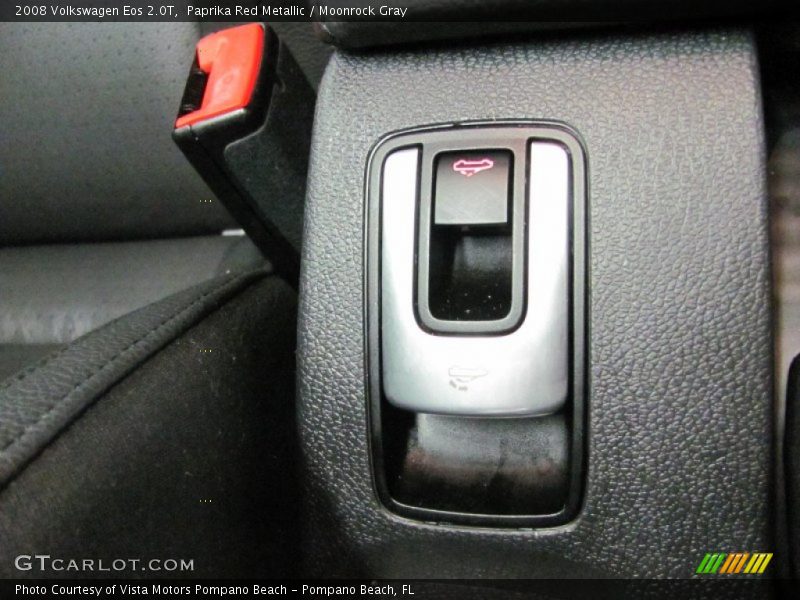 Paprika Red Metallic / Moonrock Gray 2008 Volkswagen Eos 2.0T