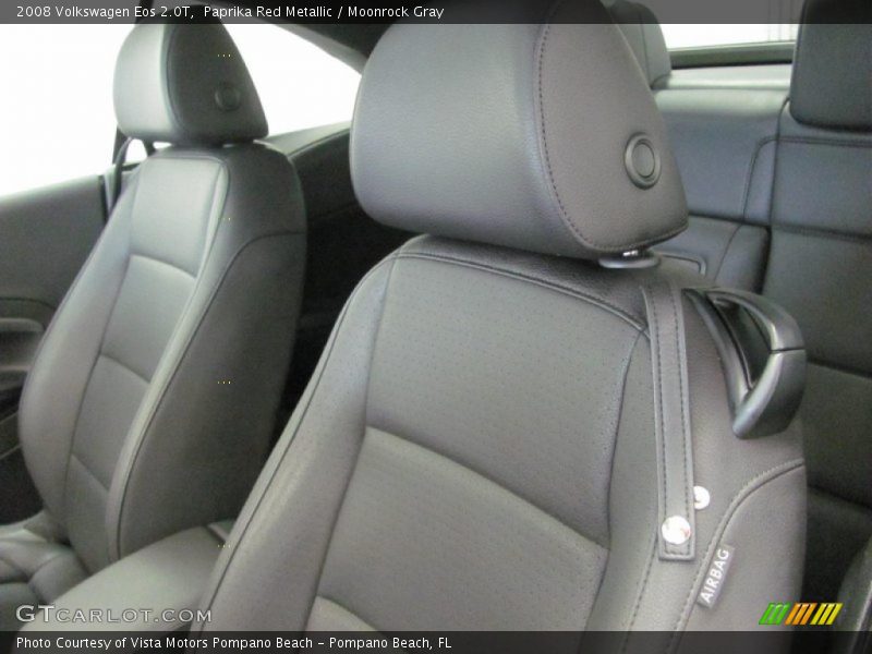 Paprika Red Metallic / Moonrock Gray 2008 Volkswagen Eos 2.0T