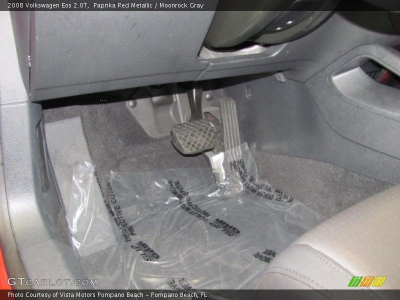 Paprika Red Metallic / Moonrock Gray 2008 Volkswagen Eos 2.0T