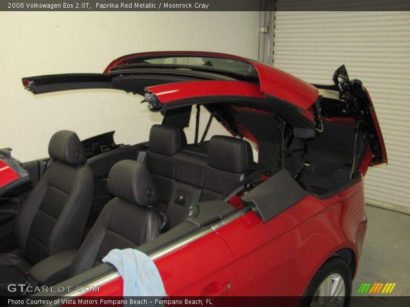 Paprika Red Metallic / Moonrock Gray 2008 Volkswagen Eos 2.0T