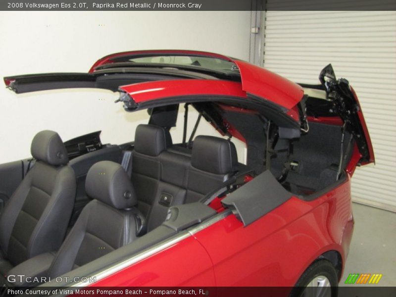 Paprika Red Metallic / Moonrock Gray 2008 Volkswagen Eos 2.0T