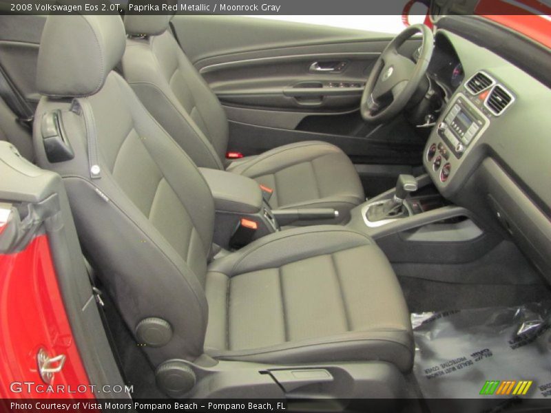 Paprika Red Metallic / Moonrock Gray 2008 Volkswagen Eos 2.0T
