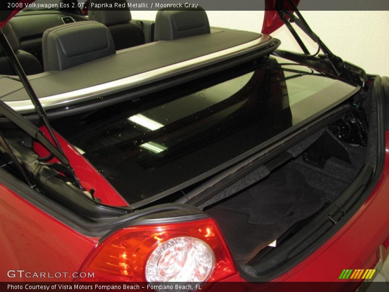 Paprika Red Metallic / Moonrock Gray 2008 Volkswagen Eos 2.0T