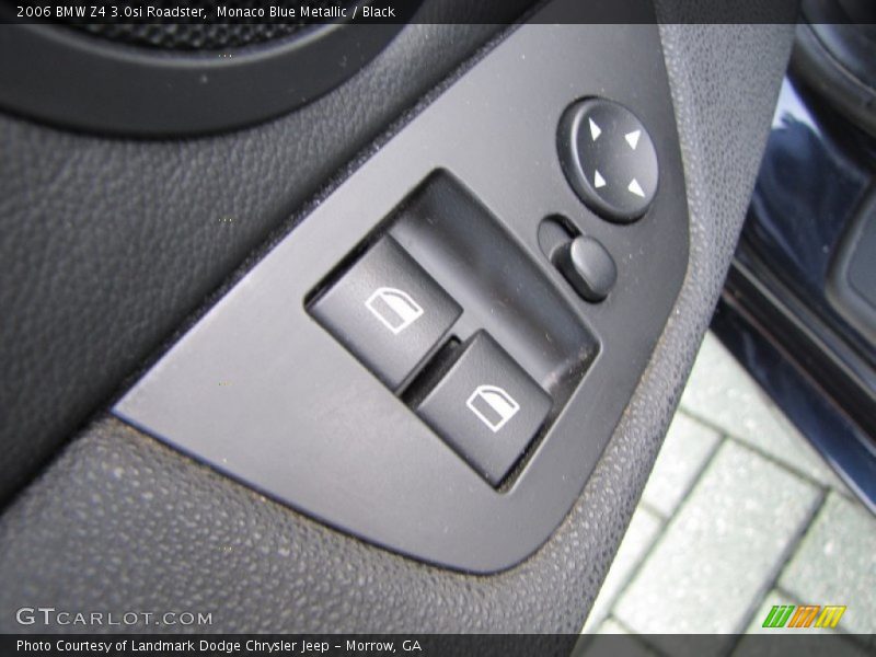 Monaco Blue Metallic / Black 2006 BMW Z4 3.0si Roadster