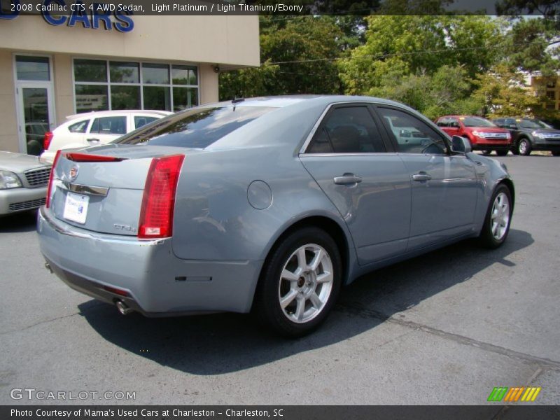Light Platinum / Light Titanium/Ebony 2008 Cadillac CTS 4 AWD Sedan