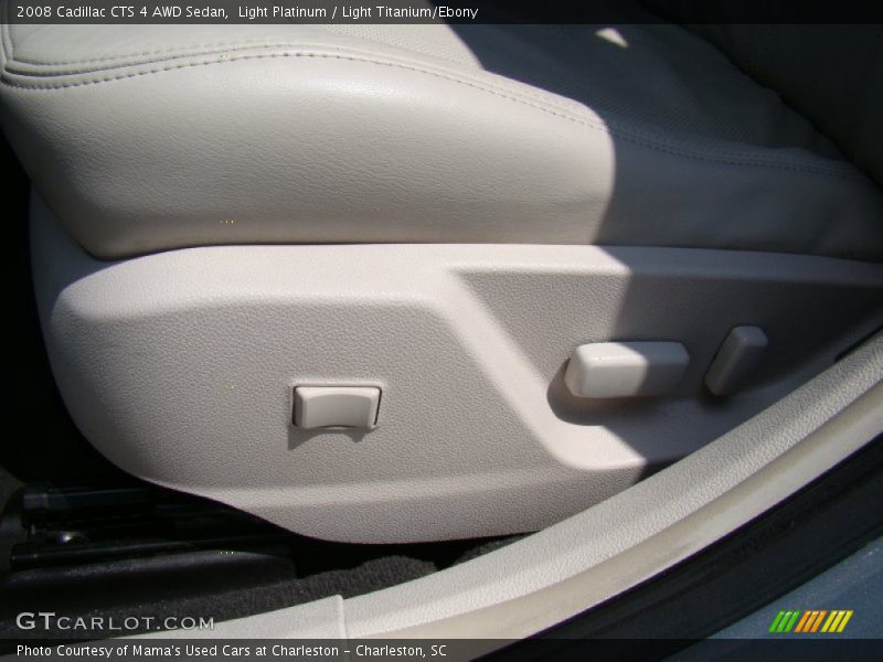 Light Platinum / Light Titanium/Ebony 2008 Cadillac CTS 4 AWD Sedan