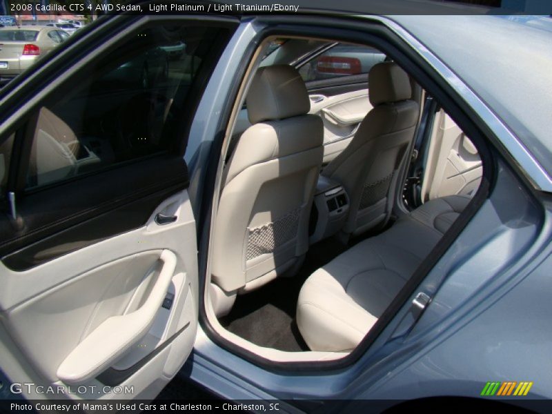 Light Platinum / Light Titanium/Ebony 2008 Cadillac CTS 4 AWD Sedan