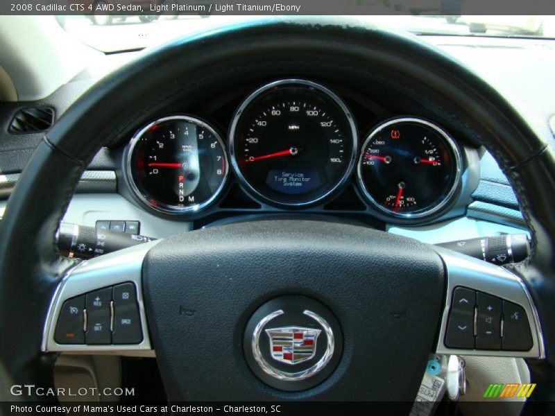 Light Platinum / Light Titanium/Ebony 2008 Cadillac CTS 4 AWD Sedan
