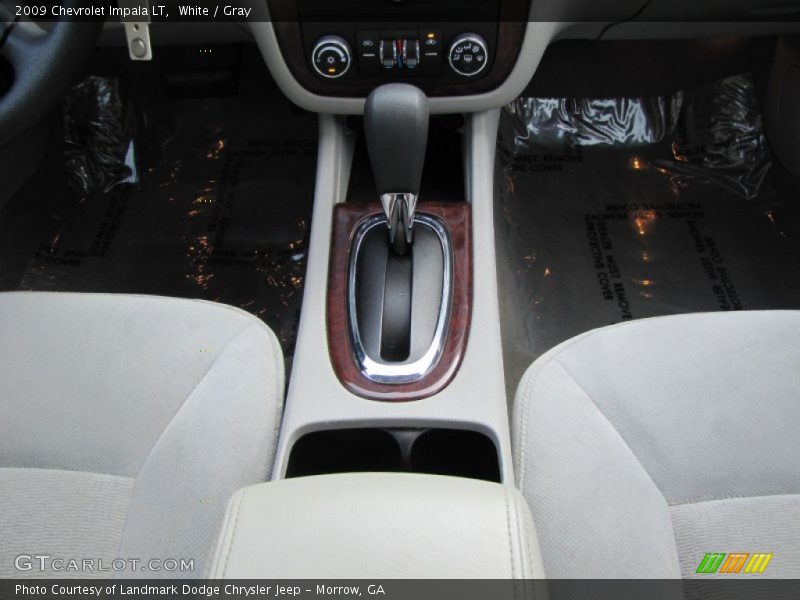 White / Gray 2009 Chevrolet Impala LT
