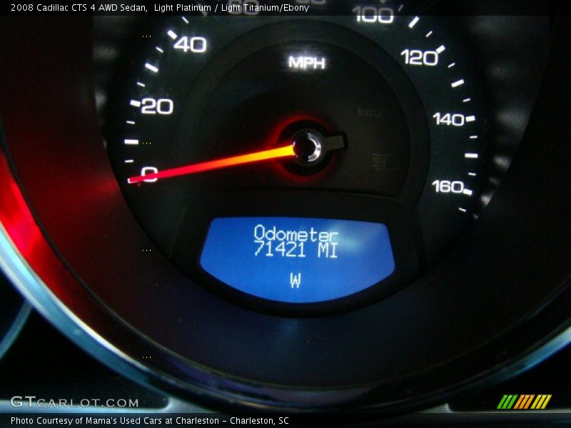 Light Platinum / Light Titanium/Ebony 2008 Cadillac CTS 4 AWD Sedan