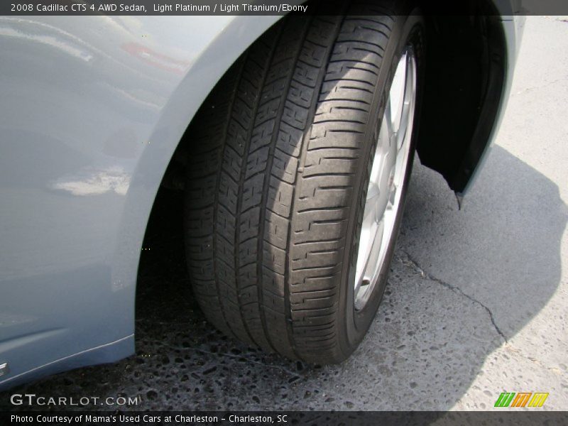 Light Platinum / Light Titanium/Ebony 2008 Cadillac CTS 4 AWD Sedan