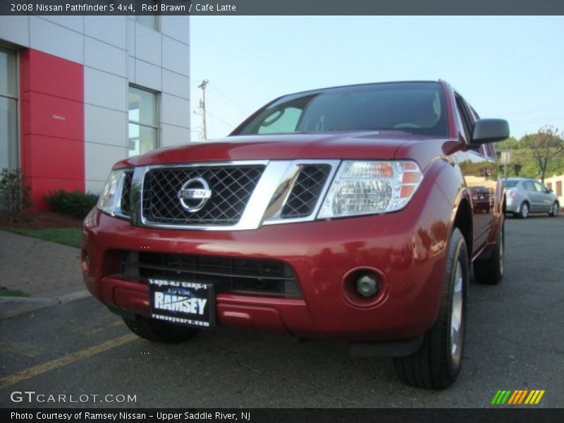 Red Brawn / Cafe Latte 2008 Nissan Pathfinder S 4x4