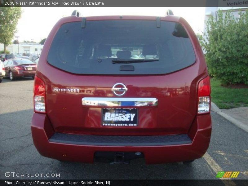 Red Brawn / Cafe Latte 2008 Nissan Pathfinder S 4x4