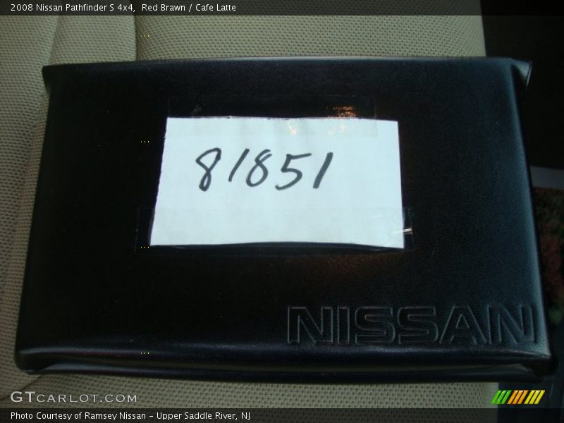 Red Brawn / Cafe Latte 2008 Nissan Pathfinder S 4x4