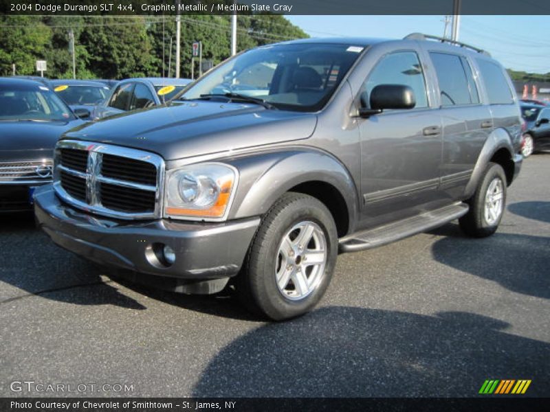 Graphite Metallic / Medium Slate Gray 2004 Dodge Durango SLT 4x4