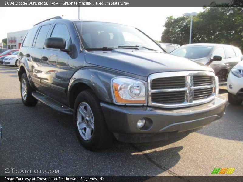 Graphite Metallic / Medium Slate Gray 2004 Dodge Durango SLT 4x4