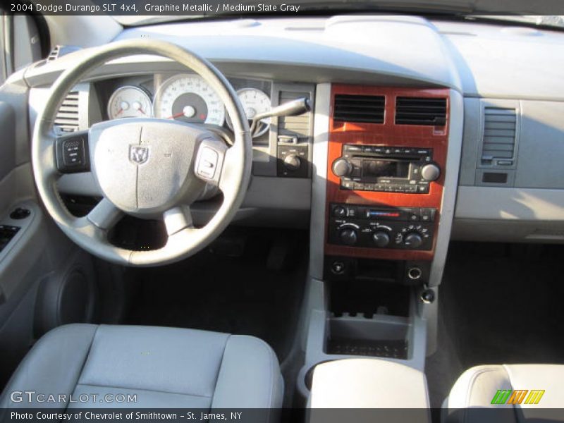 Graphite Metallic / Medium Slate Gray 2004 Dodge Durango SLT 4x4