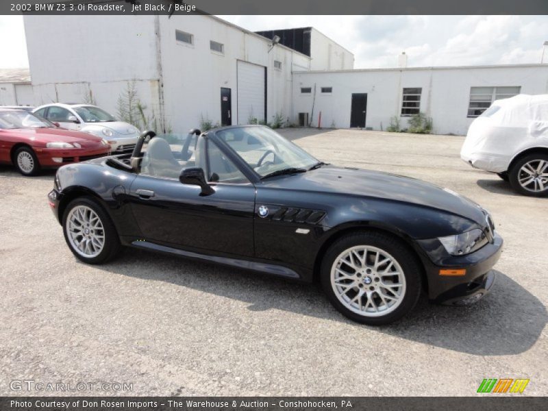  2002 Z3 3.0i Roadster Jet Black
